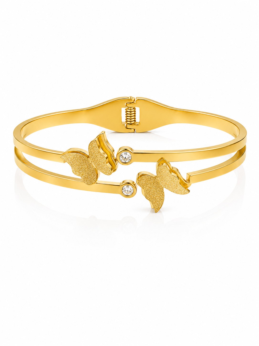 Golden Butterfly Duo Bangle