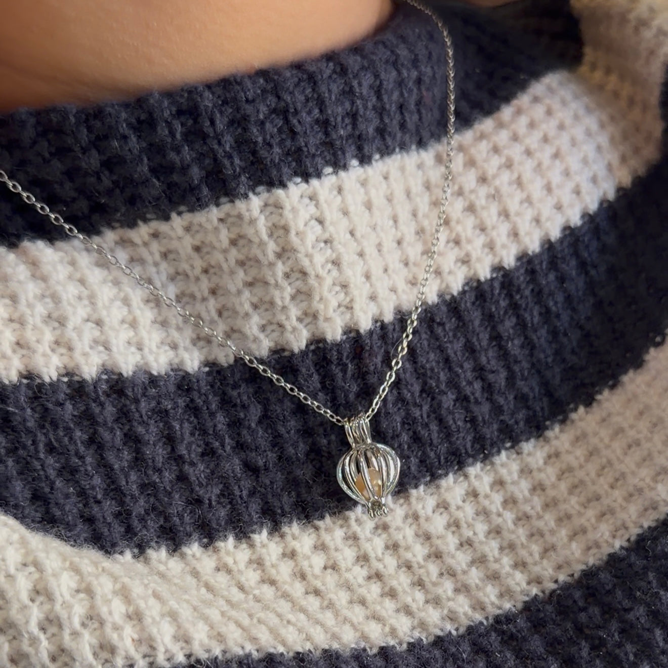 Love Pearl Necklace (free delivery)