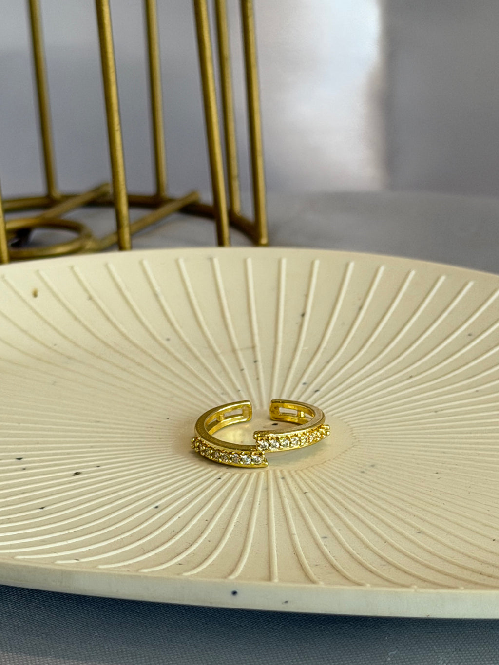 Twin Spark Adjsustable Ring
