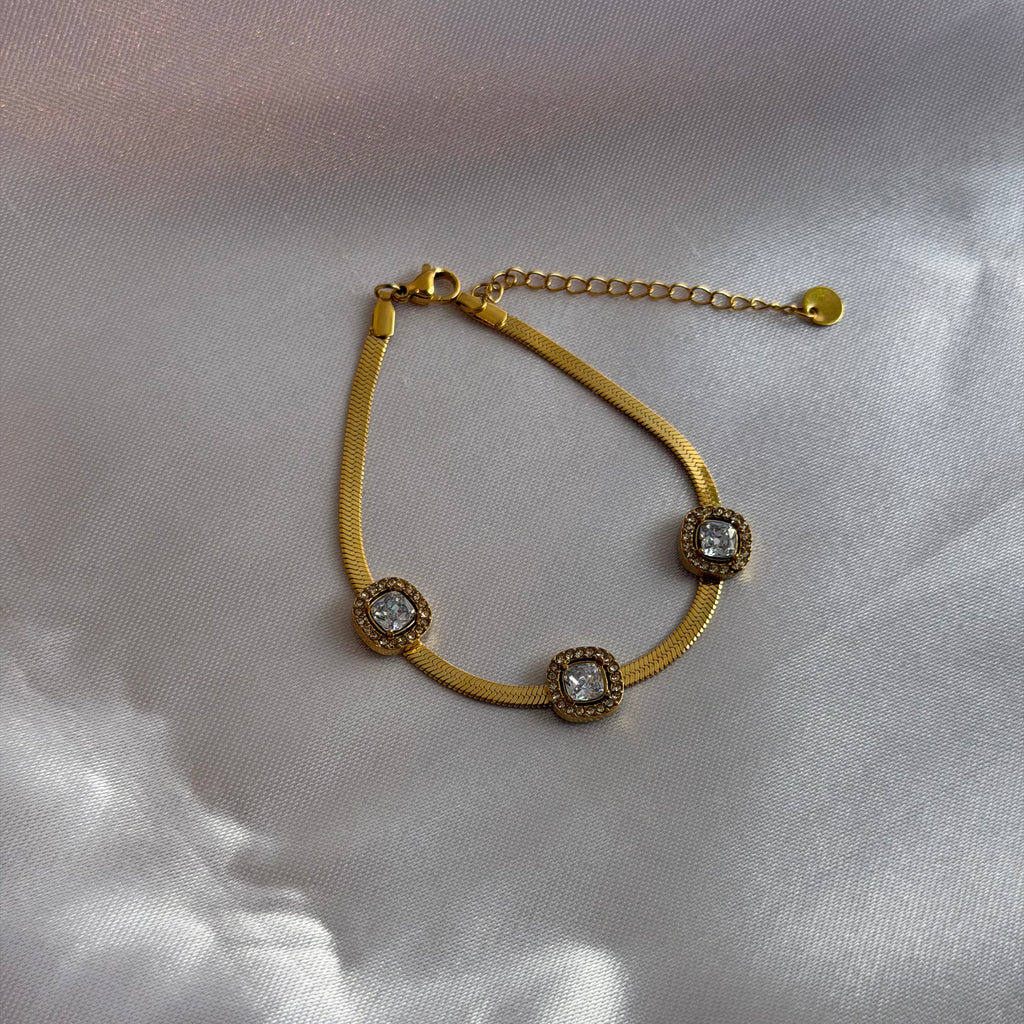 Golden Trio  Bracelet