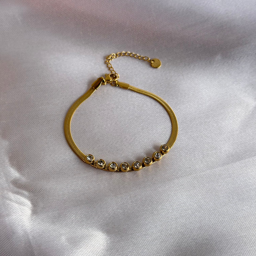 Gold Snake Bracelet