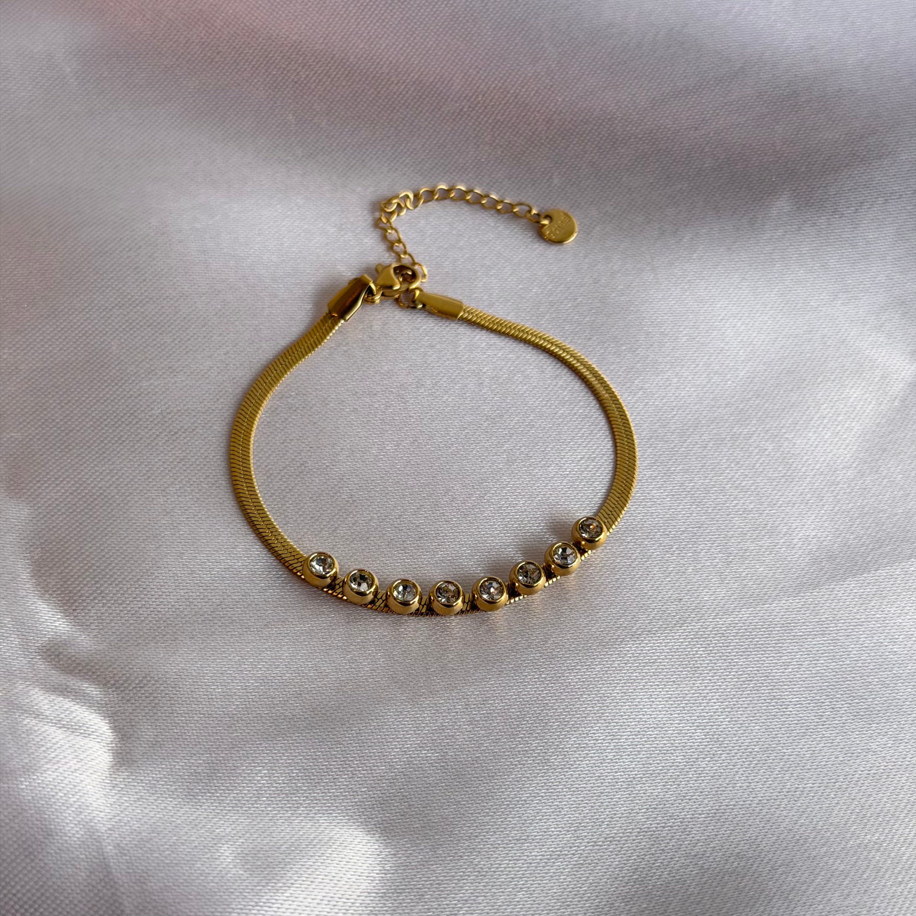 Gold Snake Bracelet