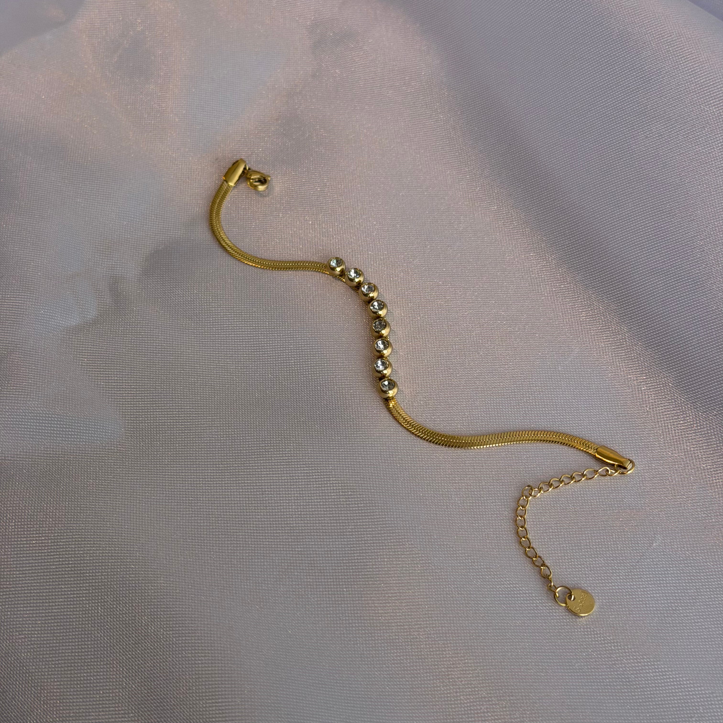 Gold Snake Bracelet