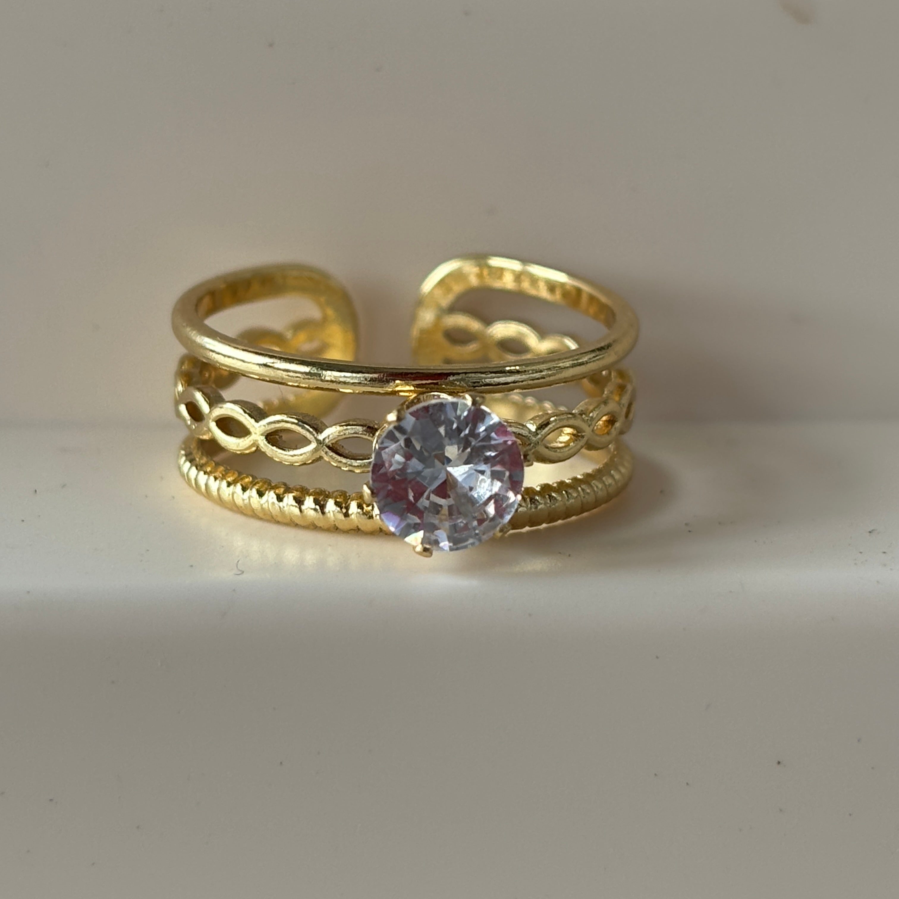 The Meridian Cuff Rings