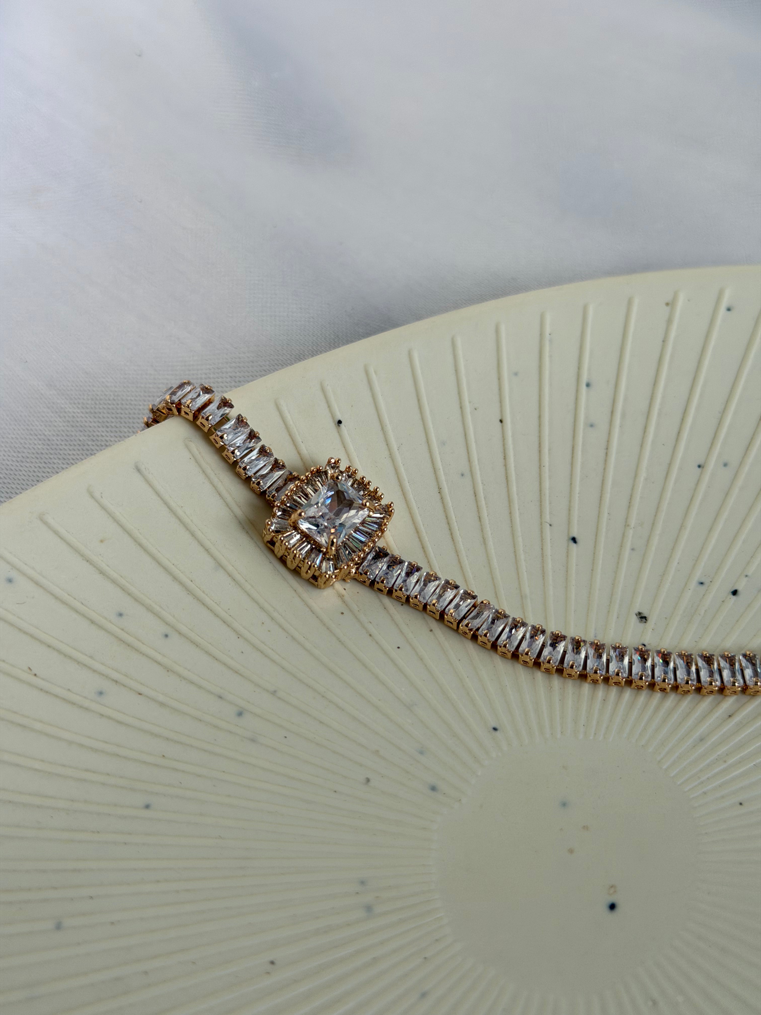 Crown Stone Bracelet