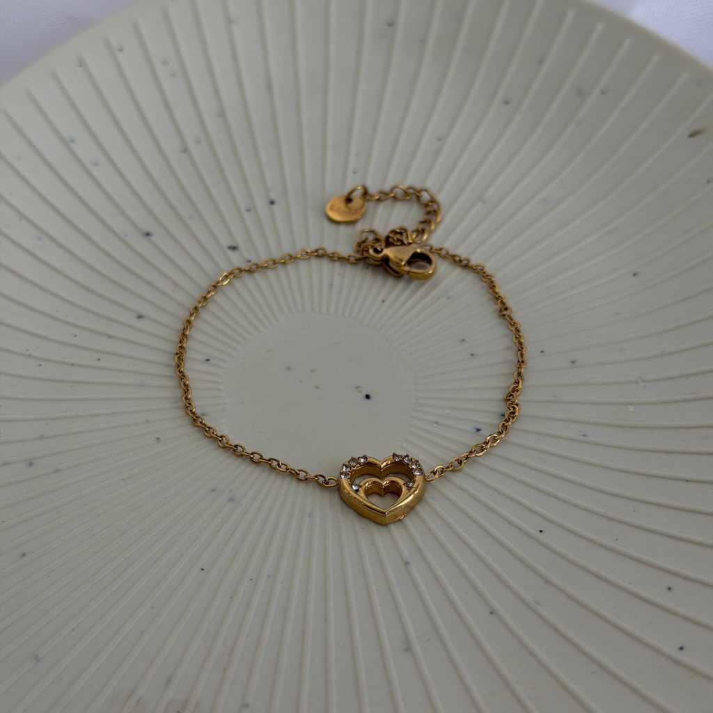 Twin heart Bracelet