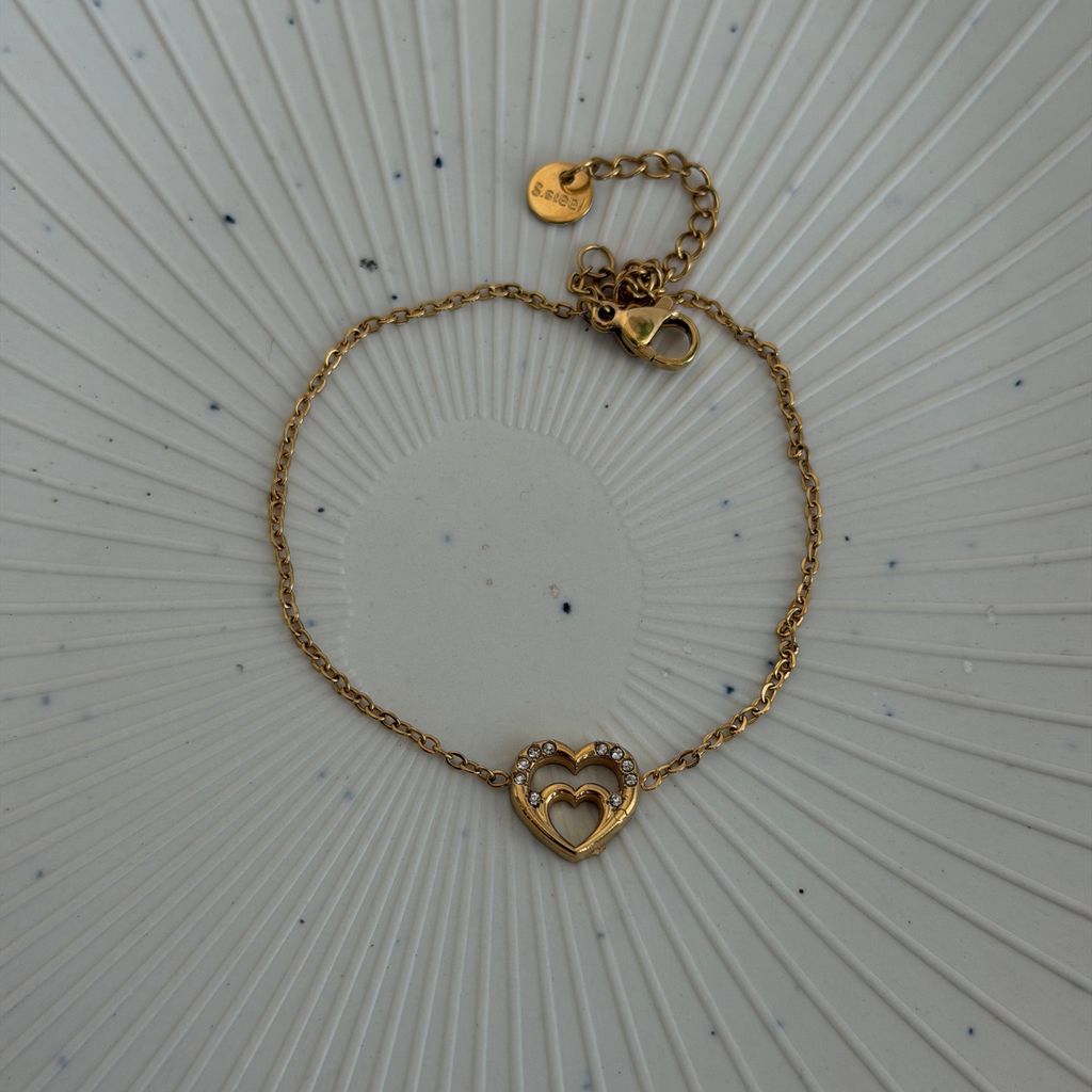 Twin heart Bracelet