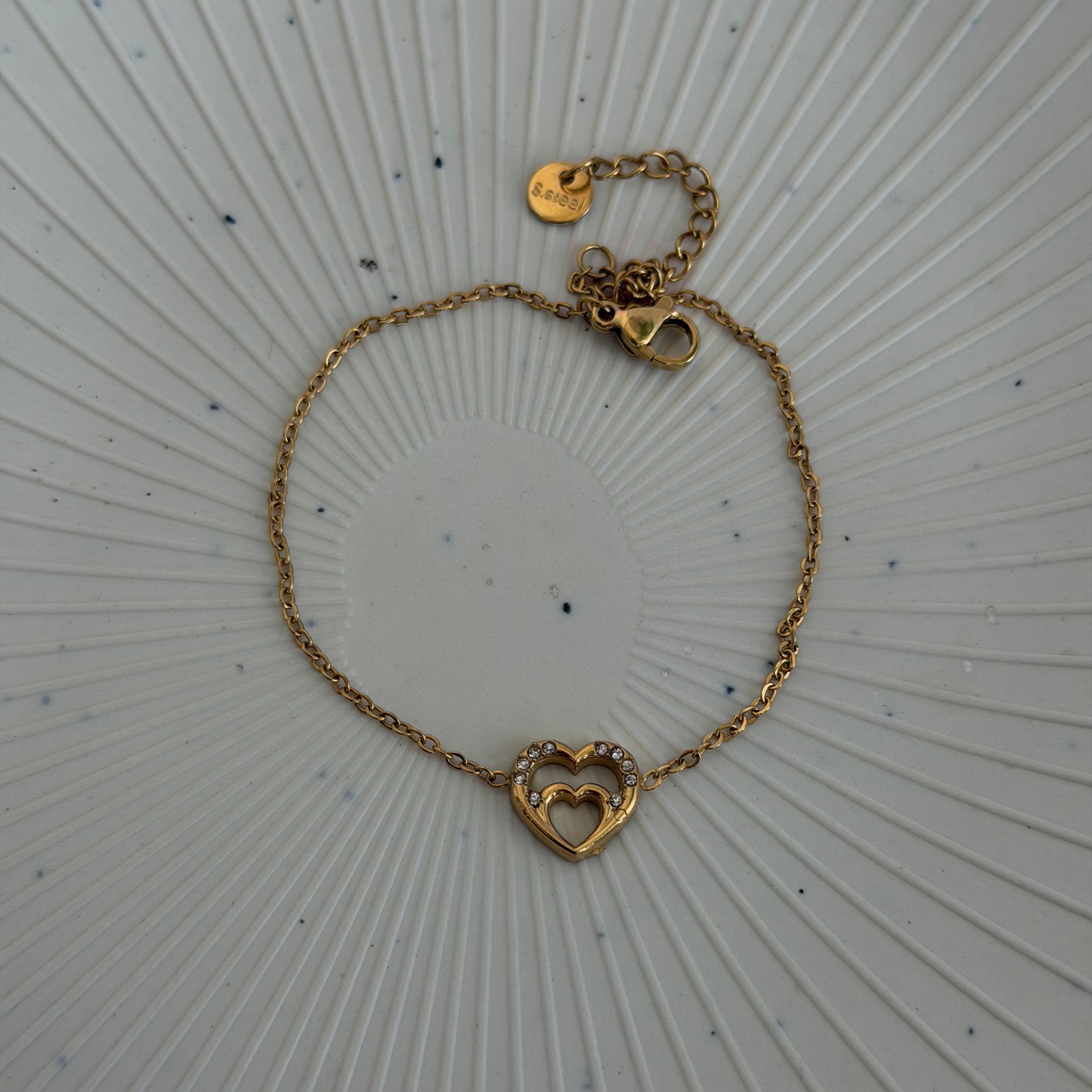 Twin heart Bracelet